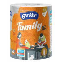 Бумажные полотенца Grite Family Jumbo XL 2 слоя 1 рулон Фото