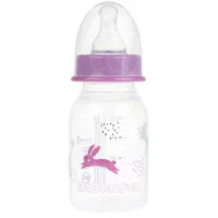 Бутылочка для кормления Baby-Nova Декор 120 мл Рожевий Фото