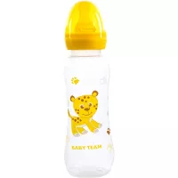 Бутылочка для кормления Baby Team 0+ з латексною соскою 250 мл Фото