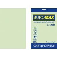 Папір Buromax А4, 80g, PASTEL green, 20sh, EUROMAX Фото