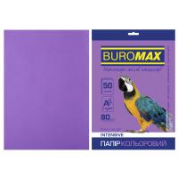 Бумага Buromax А4, 80g, INTENSIVE violet, 50sh Фото