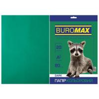 Бумага Buromax А4, 80g, DARK green, 20sh Фото