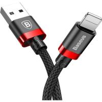 Дата кабель Baseus USB 2.0 AM to Lightning 2.0m 1.5A red-black Фото