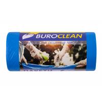 Пакеты для мусора Buroclean EuroStandart прочные синие 60 л 20 шт. Фото