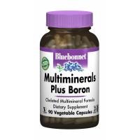 Мінерали Bluebonnet Nutrition Мультиминералы + Бор с Железом, 90 гелевых капсул Фото