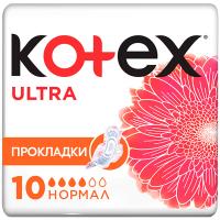 Гігієнічні прокладки Kotex Ultra Normal 10 шт. Фото