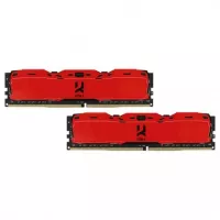 Модуль пам'яті для комп'ютера Goodram DDR4 16GB (2x8GB) 3200 MHz IRDM Red Фото