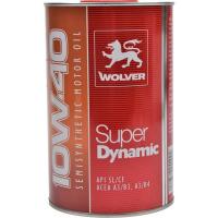 Моторное масло Wolver Super Dinamic 10W-40 1л Фото