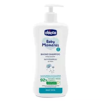 Дитячий шампунь Chicco Baby Moments Без Сліз 500 мл Фото