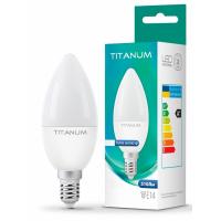 Лампочка TITANUM Filament C37 4W E14 4100K Фото