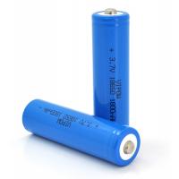 Аккумулятор Vipow 18650 Li-Ion ICR18650 TipTop, 1800mAh, 3.7V, Blue Фото