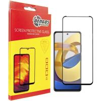 Стекло защитное Dengos Full Glue Poco M4 Pro (black) Фото