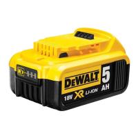 Аккумулятор к электроинструменту DeWALT 18 В, 5 Ач, время зарядки 50 мин, вес 0.65 кг Фото