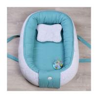 Кокон для новорожденных Верес Velour Grey-tiffany Фото