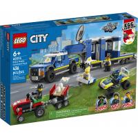 Конструктор LEGO City Поліцейська вантажівка з мобільним центром уп Фото