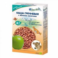 Дитяча каша Fleur Alpine молочна гречана з яблуком 200 г Фото