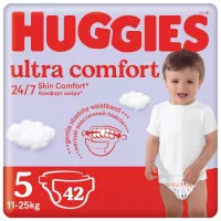 Підгузки Huggies Ultra Comfort 5 (12-22 кг) Jumbo 42 шт Фото
