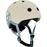 Шлем Scoot&Ride LED 51-55 см S/M Light Grey Фото