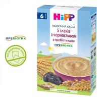 Детская каша HiPP молочная 5 злаков 250 г Фото