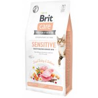 Сухий корм для кішок Brit Care Cat GF Sensitive HDigestion and Delicate Taste 7 к Фото