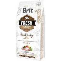 Сухий корм для собак Brit Fresh Turkey/Pea Light Fit and Slim Adult 2.5 кг Фото