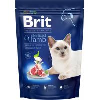 Сухий корм для кішок Brit Premium by Nature Cat Sterilized Lamb 800 г Фото