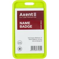 Бейдж Axent чехол SoftTouch матовый, 54х85мм, салатовый Фото