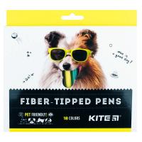 Фломастери Kite Dogs, 18 кольорів Фото
