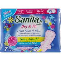 Гігієнічні прокладки Sanita Dry & Fit Ultra Slim Wing 29 см 7 шт. Фото
