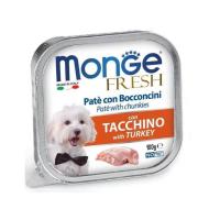 Консервы для собак Monge DOG FRESH индейка 100 г Фото