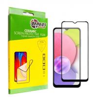 Скло захисне Dengos Ceramic Film Samsung Galaxy A03/A03 Core (black) Фото