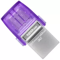 USB флеш накопичувач Kingston 128GB DataTraveler microDuo 3C USB 3.2/Type C Фото