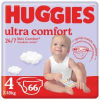 Подгузники Huggies Ultra Comfort 4 ( 7-18 кг) Mega для хлопчиків 66 ш Фото