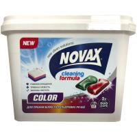 Капсулы для стирки Novax Color для кольорових тканин 17 шт. Фото