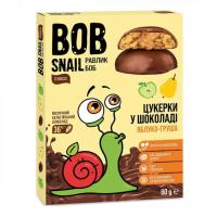 Конфета Bob Snail Яблоко Груша в молочном шоколаде Фото