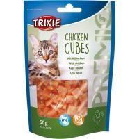 Лакомство для котов Trixie Premio Chicken Cubes куриные кубики 50 г Фото