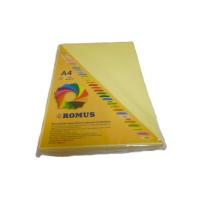 Бумага Romus A4 160 г/м2 100sh Yellow Фото