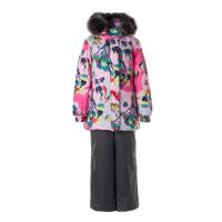 Комплект верхней одежды Huppa RENELY 2 41850230 світло-рожевий з принтом/сірий 1 Фото