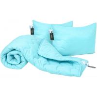 Ковдра MirSon Набір BamBoo №1685 Eco Light Blue Ковдра 200х220 + Фото