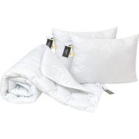 Одеяло MirSon Набор EcoSilk Всесезонный 1660 Eco Light White Оде Фото