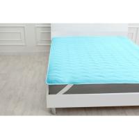 Наматрасник MirSon Eco Light №1719 Cotton Air-line на резинке по угла Фото