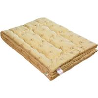 Ковдра MirSon вовняна Gold Camel Hand Made 175 зима 172x205 см Фото