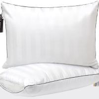 Подушка MirSon 1278 Royal Pearl Hand Made с эвкалиптом Мягкая 60х Фото