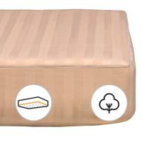 Наматрасник MirSon Carmela Cotton 461 180x200 см Фото