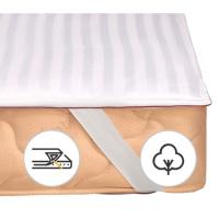 Наматрасник MirSon DeLuxe Cotton 4090 150x200 см Фото