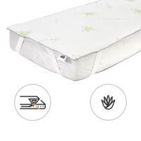 Наматрасник MirSon №1045 Alberto Тенсель (Modal) Aloe Vera 120х190 см Фото