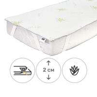 Наматрасник MirSon №1051 Alberto Тенсель (Modal) Strong Aloe Vera 150 Фото