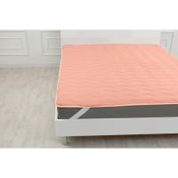 Наматрацник MirSon №1757 Eco Light Coral EcoSilk на гумці в кутках 18 Фото