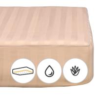 Наматрасник MirSon хлопковый Carmela Waterproof Cotton Aloe Vera 274/ Фото