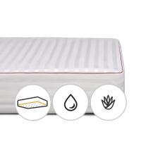 Наматрацник MirSon бавовняний DeLuxe Cotton Aloe Vera 271 140x200 см Фото